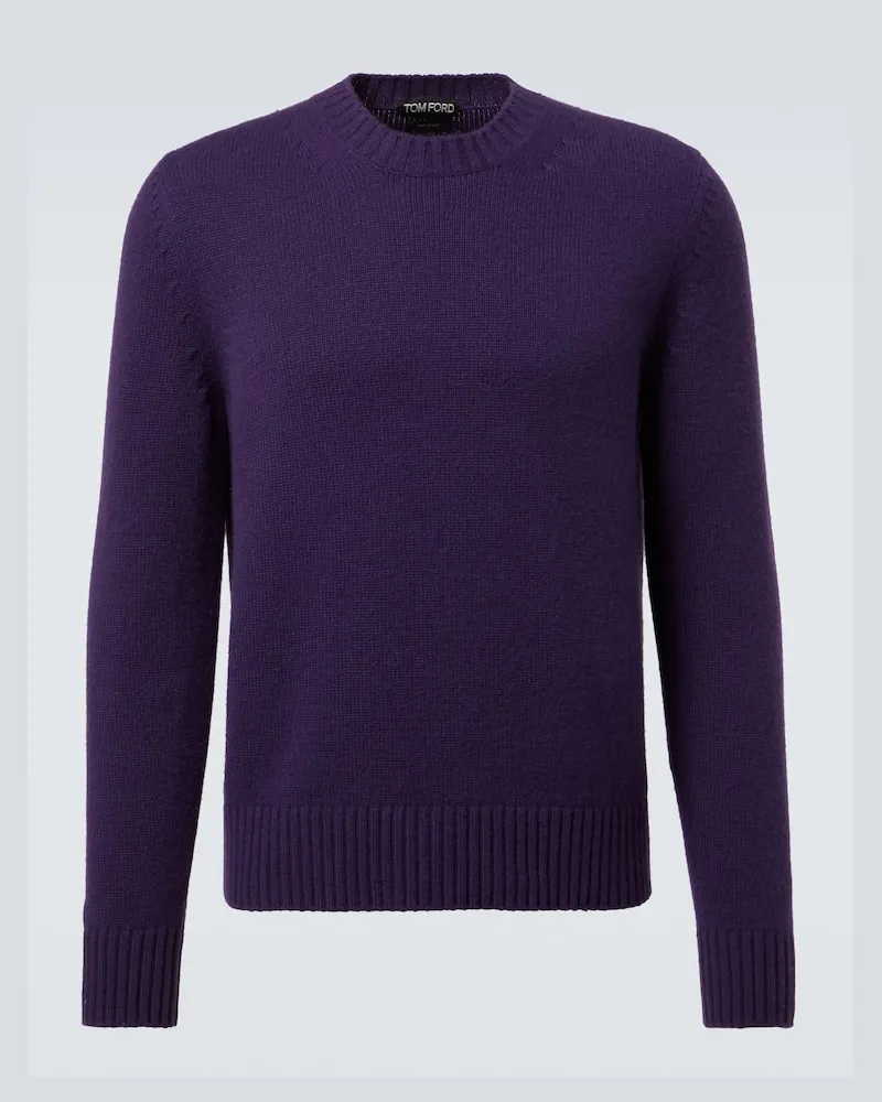 Tom Ford Pullover aus Kaschmir Violett
