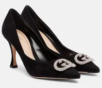 Pumps Alicia 85 aus Veloursleder