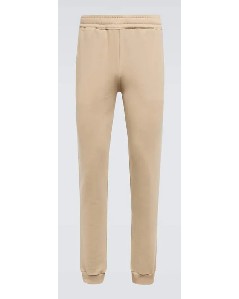 Burberry Jogginghose Addison aus Baumwolle Beige