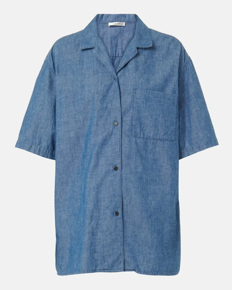 The Row Hemd Jorge aus Chambray Blau