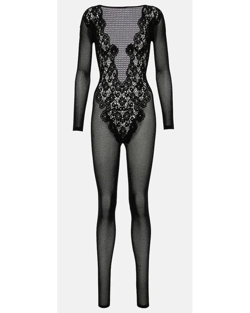 Wolford Bodysuit aus Spitze Schwarz