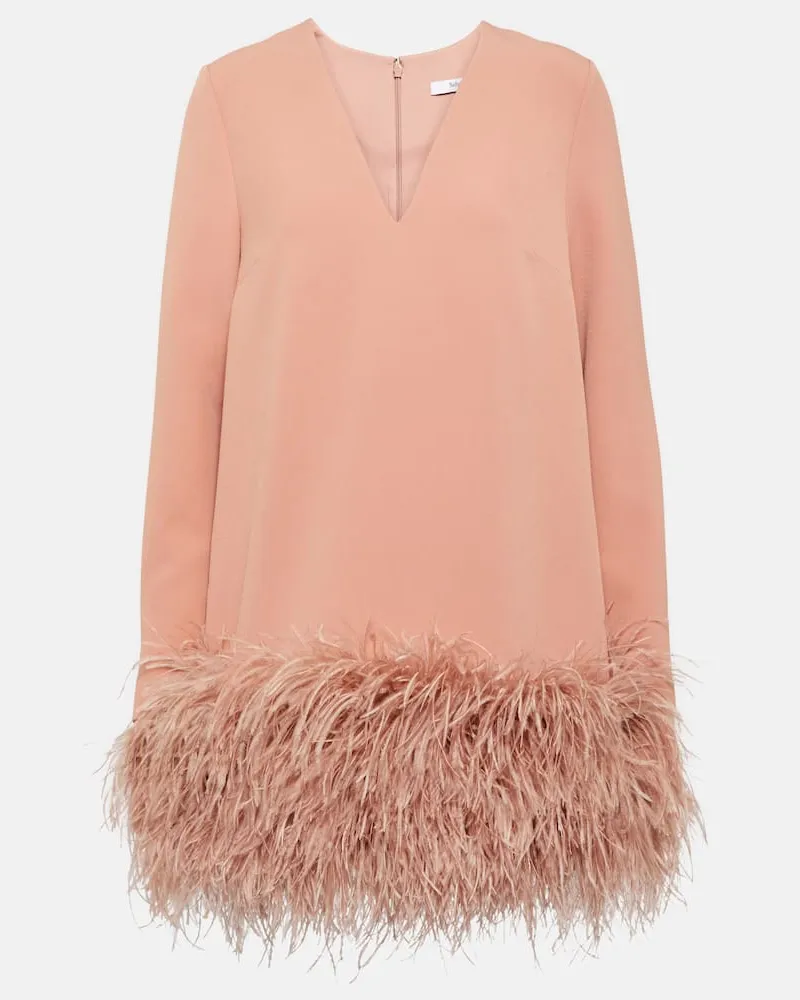 Safiyaa Minikleid Aleannah aus Crêpe Rosa