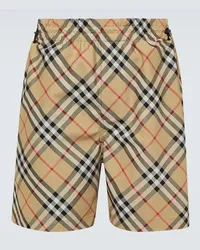 Burberry Bermuda-Shorts  Check Beige