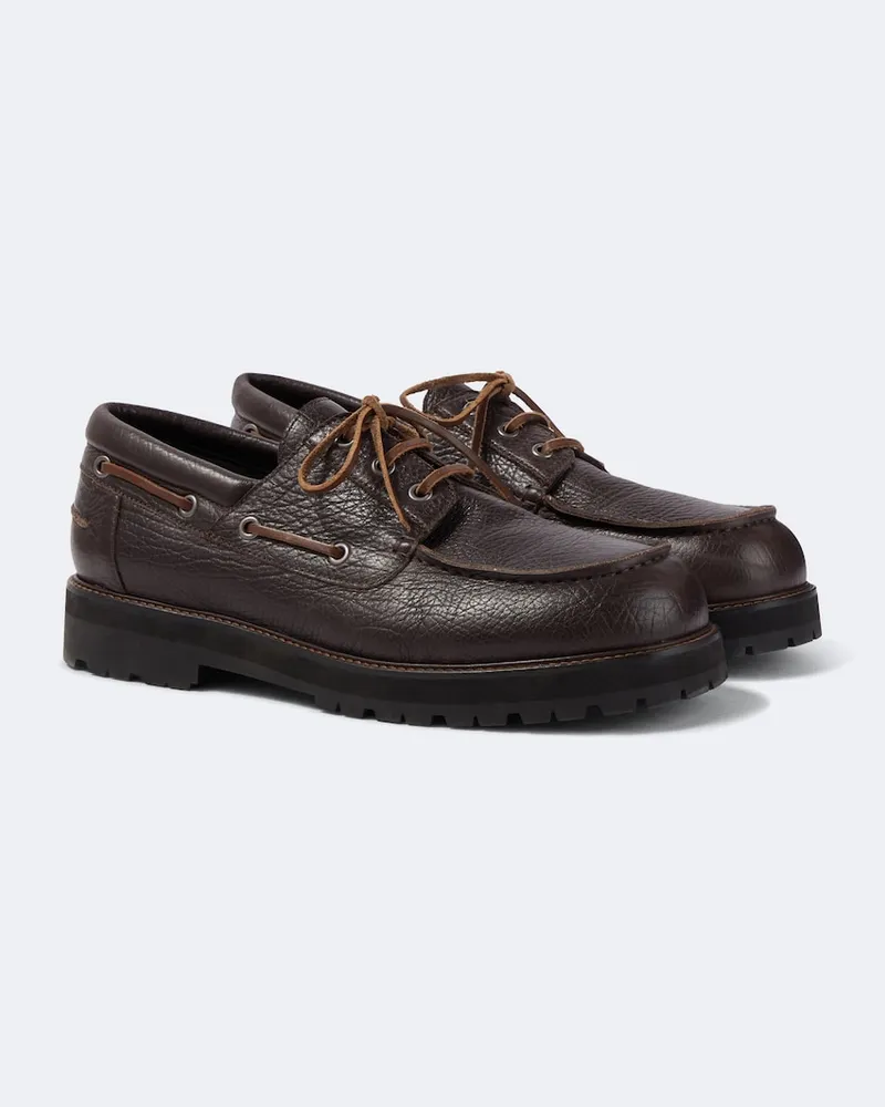 Studio Nicholson Loafers Guston aus Leder Braun