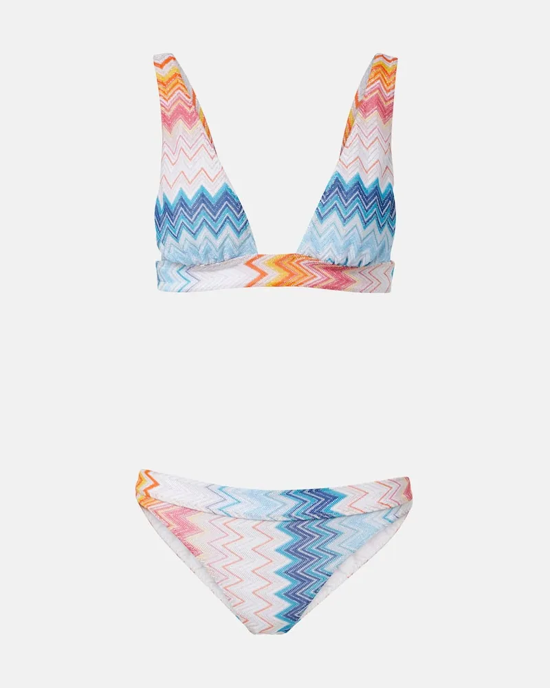 Missoni Bikini aus Häkelstrick Multicolor