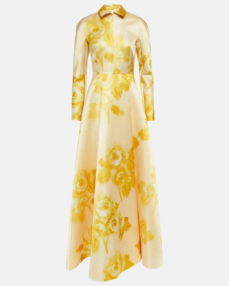 EMILIA WICKSTEAD Robe Rue Gelb