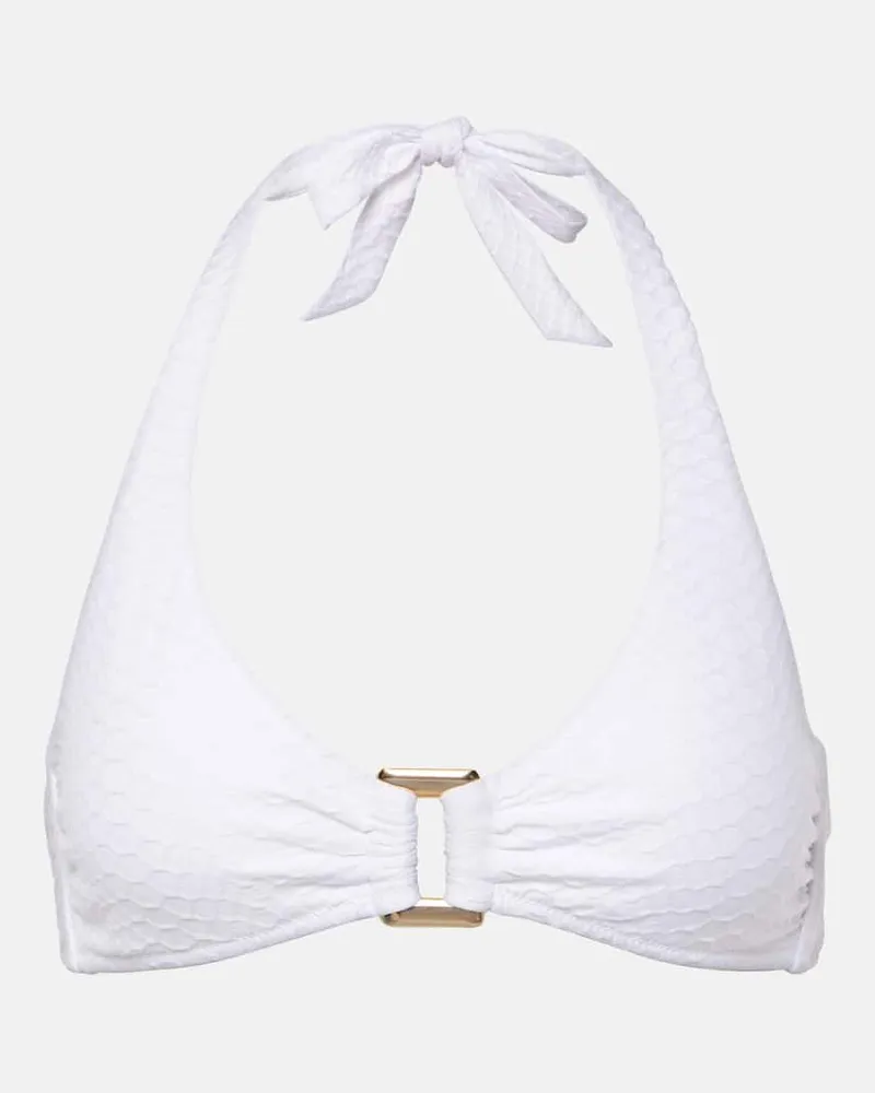 Heidi Klein Bikini-Oberteil Milos Weiß