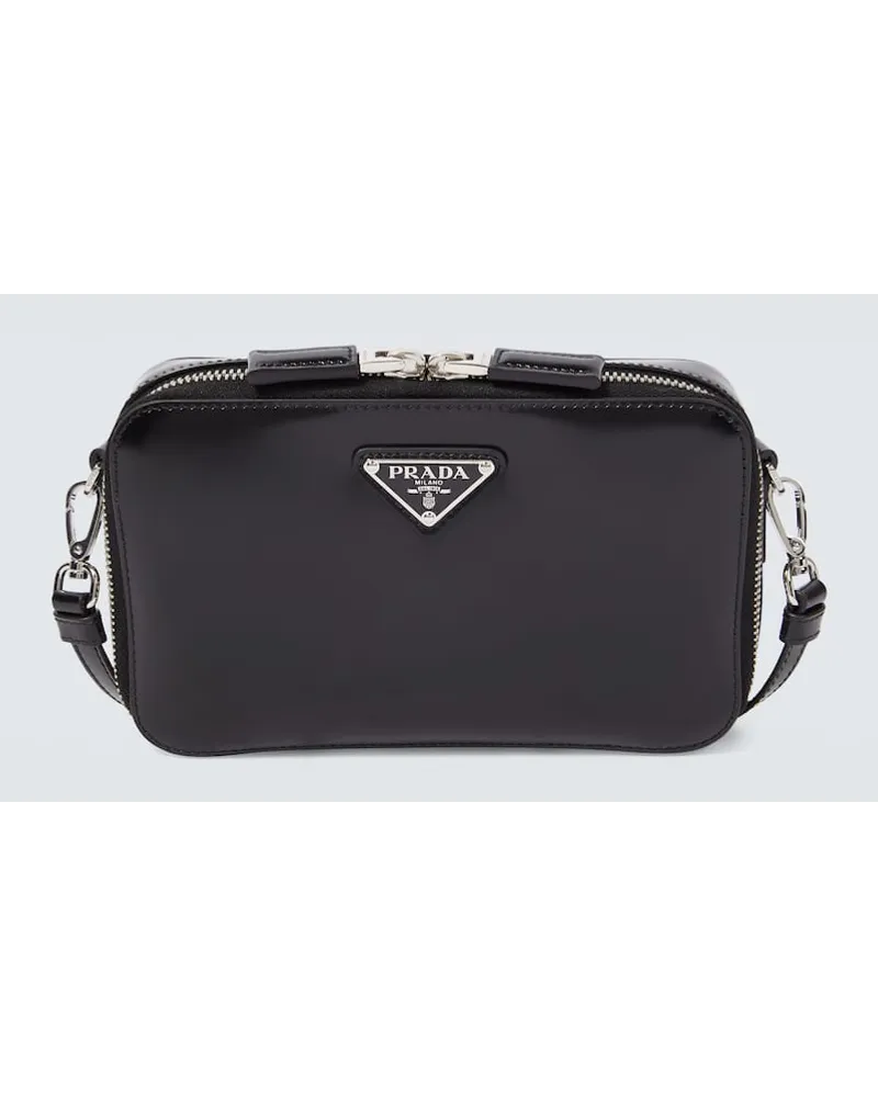 Prada Crossbody Bag Brique aus Leder Schwarz