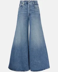 Citizens of humanity High-Rise Wide-Leg Jeans Amari Ultra Jean Blau