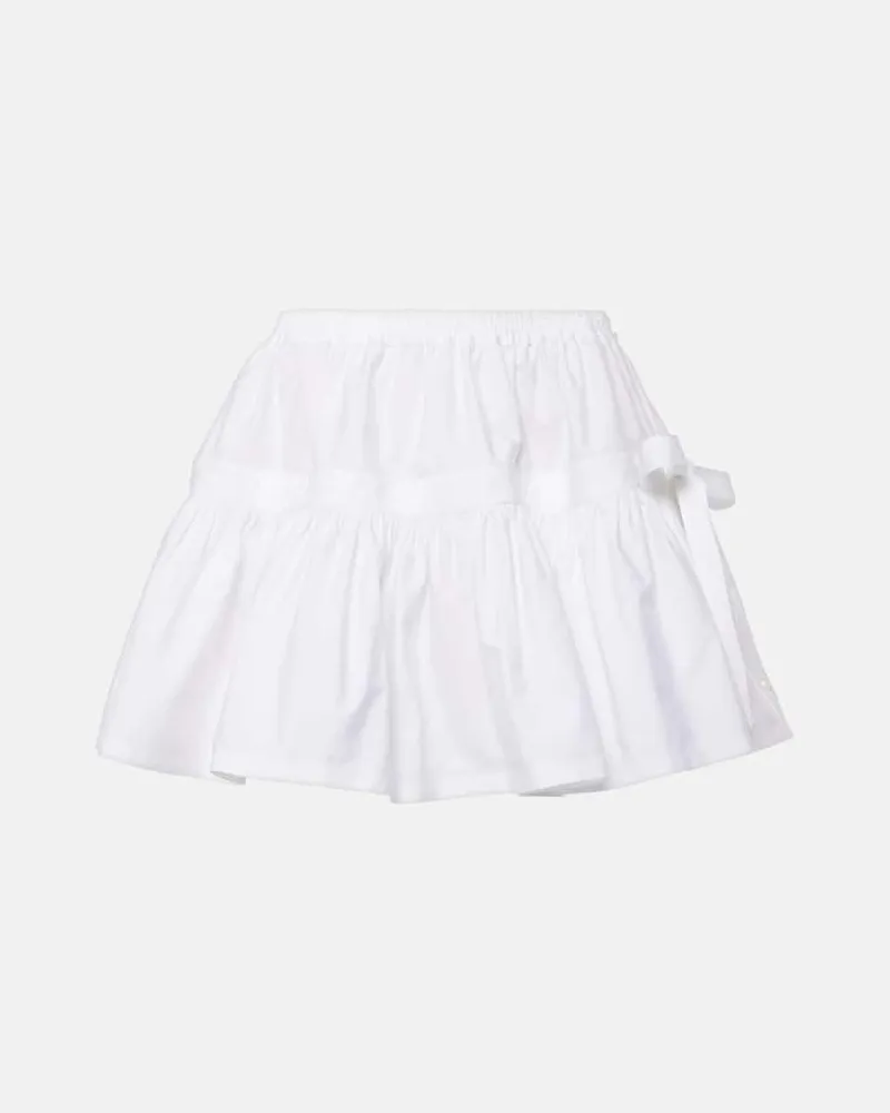 Alaïa Alaïa Minirock Weiß