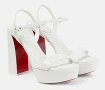 Plateau-Pumps Movida Jane 130 aus Leder