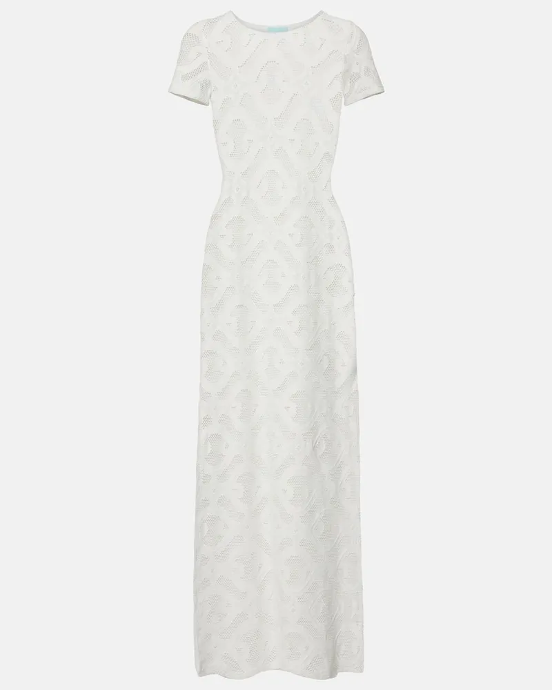 Melissa Odabash Maxikleid Briony aus Spitze Weiß