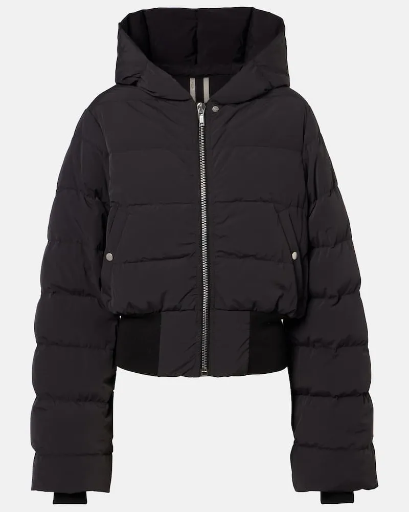 Rick Owens Daunenjacke Schwarz