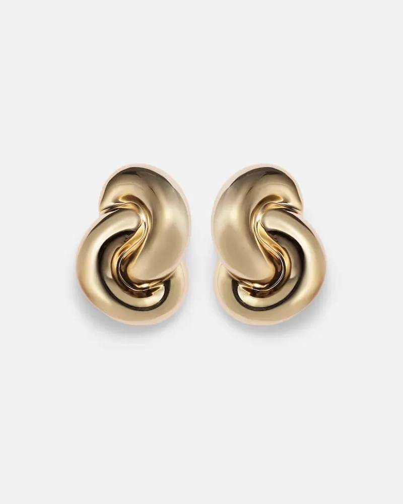 Jennifer Fisher Clip-Ohrringe Knot aus 10kt Gelbgold Gold
