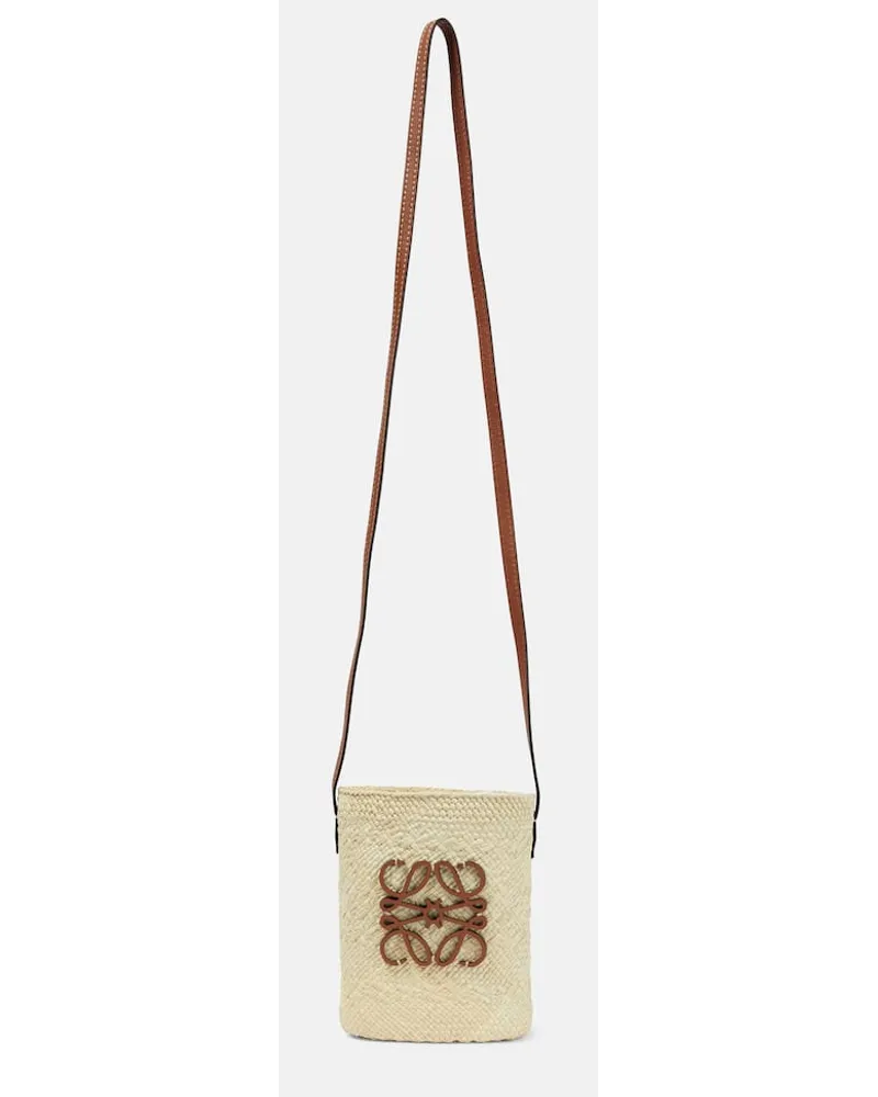 Loewe Paula's Ibiza Bucket-Bag Anagram Beige