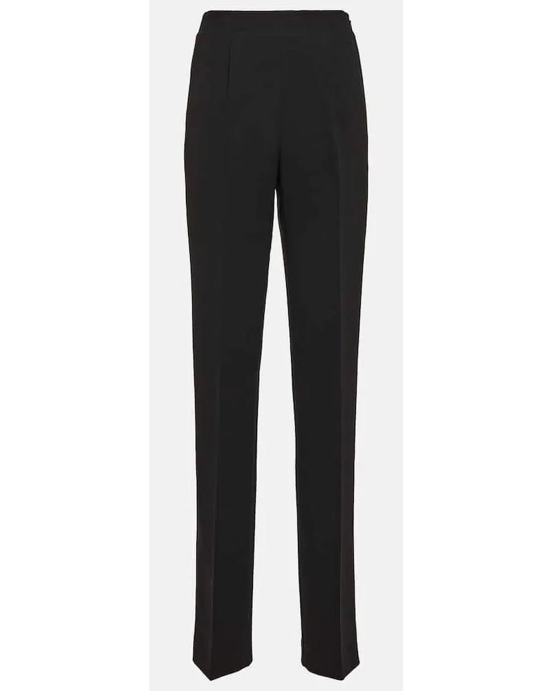 Roland Mouret High-Rise-Hose Schwarz