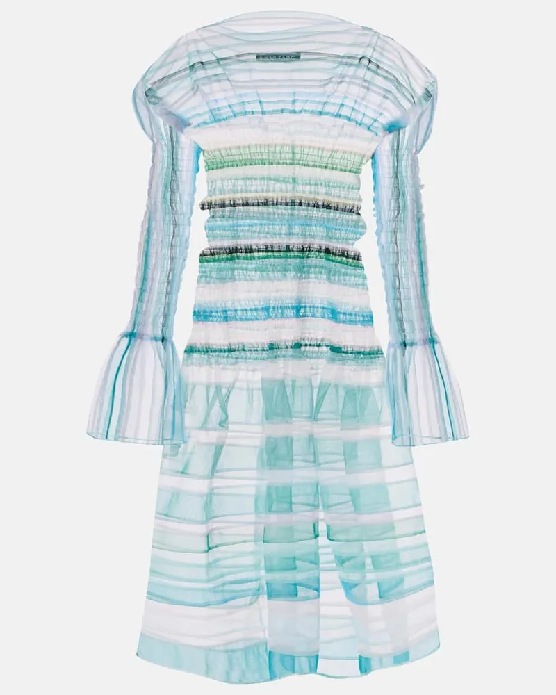 Susan Fang Midikleid Blau