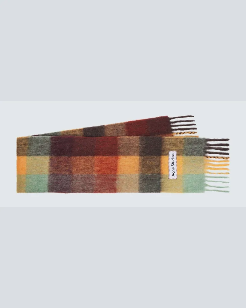Acne Studios Schal Vally aus einem Wollgemisch Multicolor