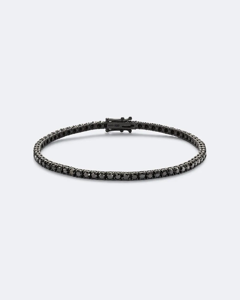 SHAY Armband aus 18kt Schwarzgold mit Diamanten Schwarz