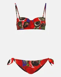 Dolce & Gabbana Bikini Poppy Multicolor