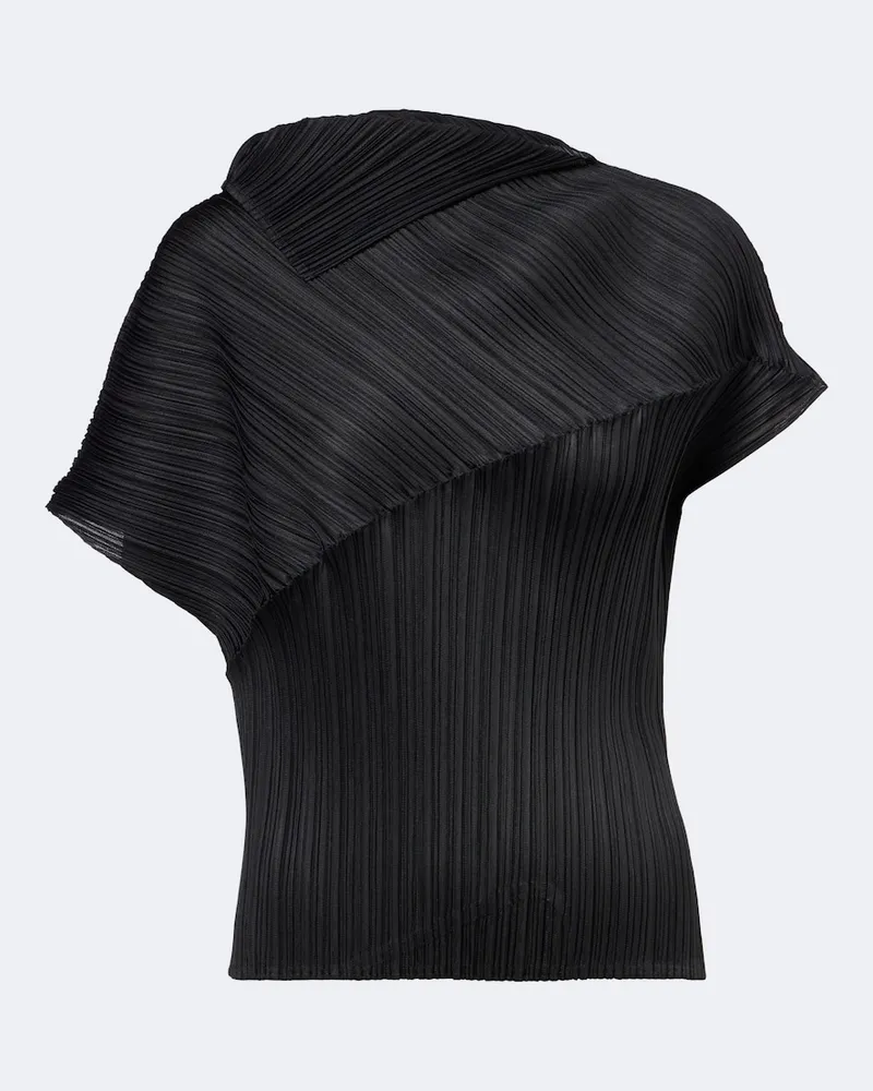 Issey Miyake Top Leap Schwarz