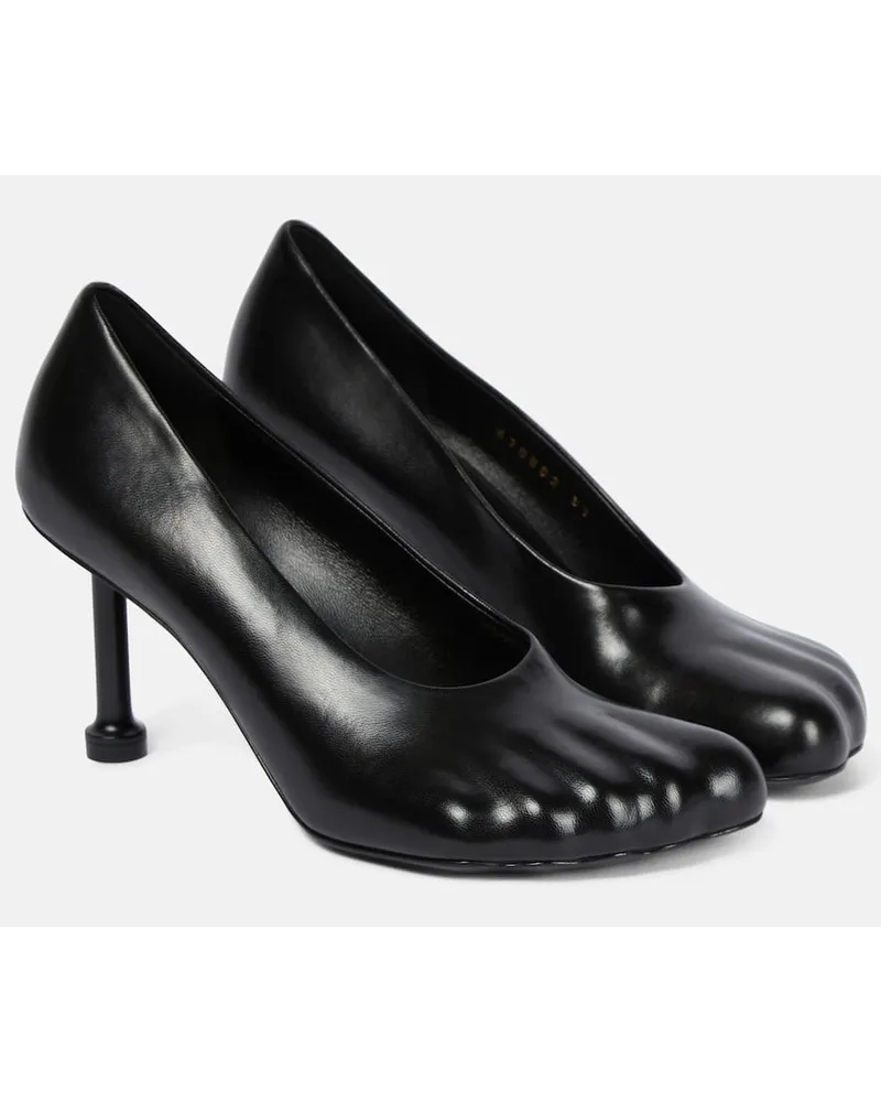 Balenciaga Pumps aus Leder Schwarz