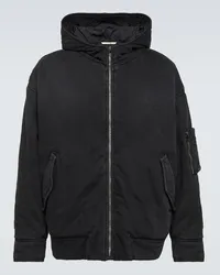 Valentino Garavani Jacke aus Baumwolle Schwarz