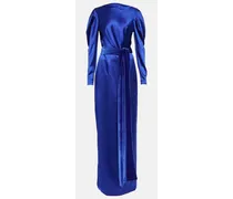 Robe aus Seidensatin
