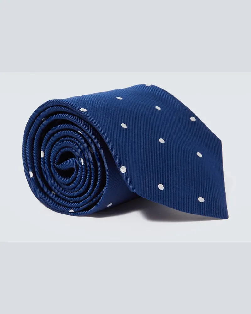 Loro Piana Krawatte aus Seide Multicolor