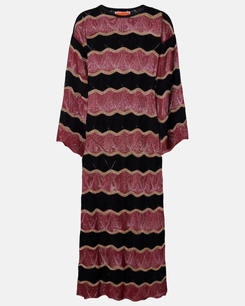 La DoubleJ Kaftan Hang Ten aus einem Baumwollgemisch Multicolor