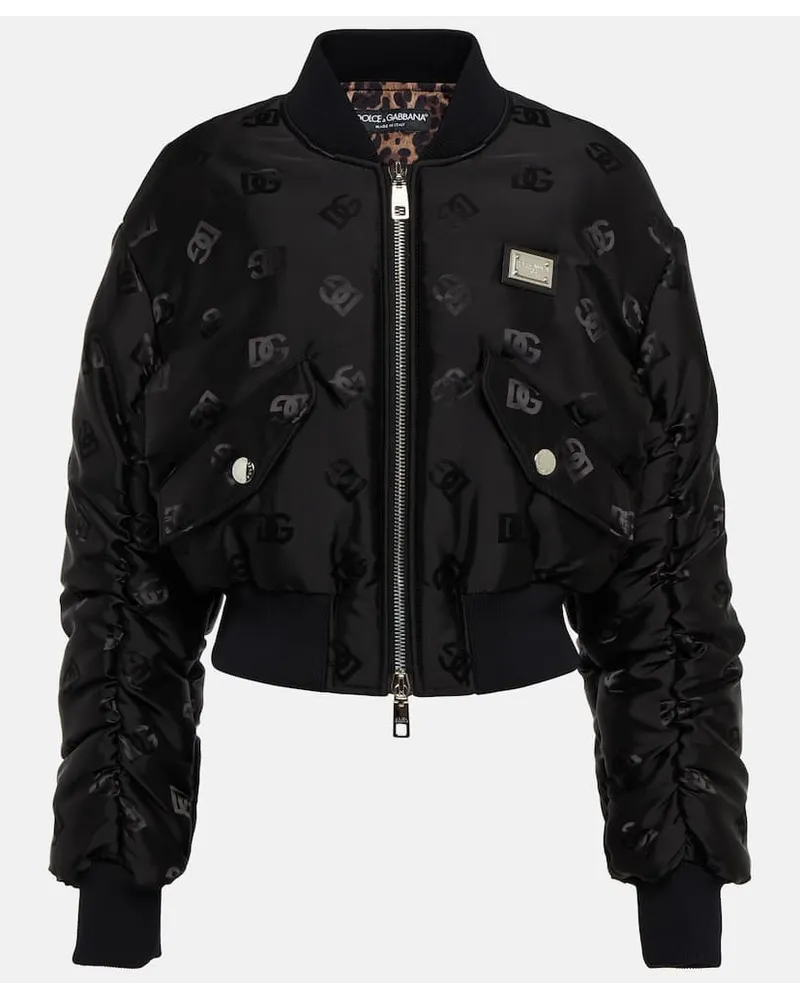 Dolce & Gabbana Bomberjacke Schwarz