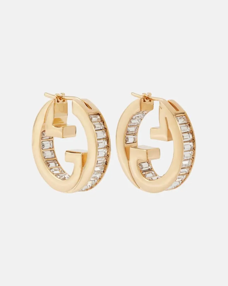 Gucci Ohrringe Gucci Blondie mit Kristallen Gold
