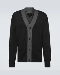 Prada Cardigan aus Kaschmir Schwarz