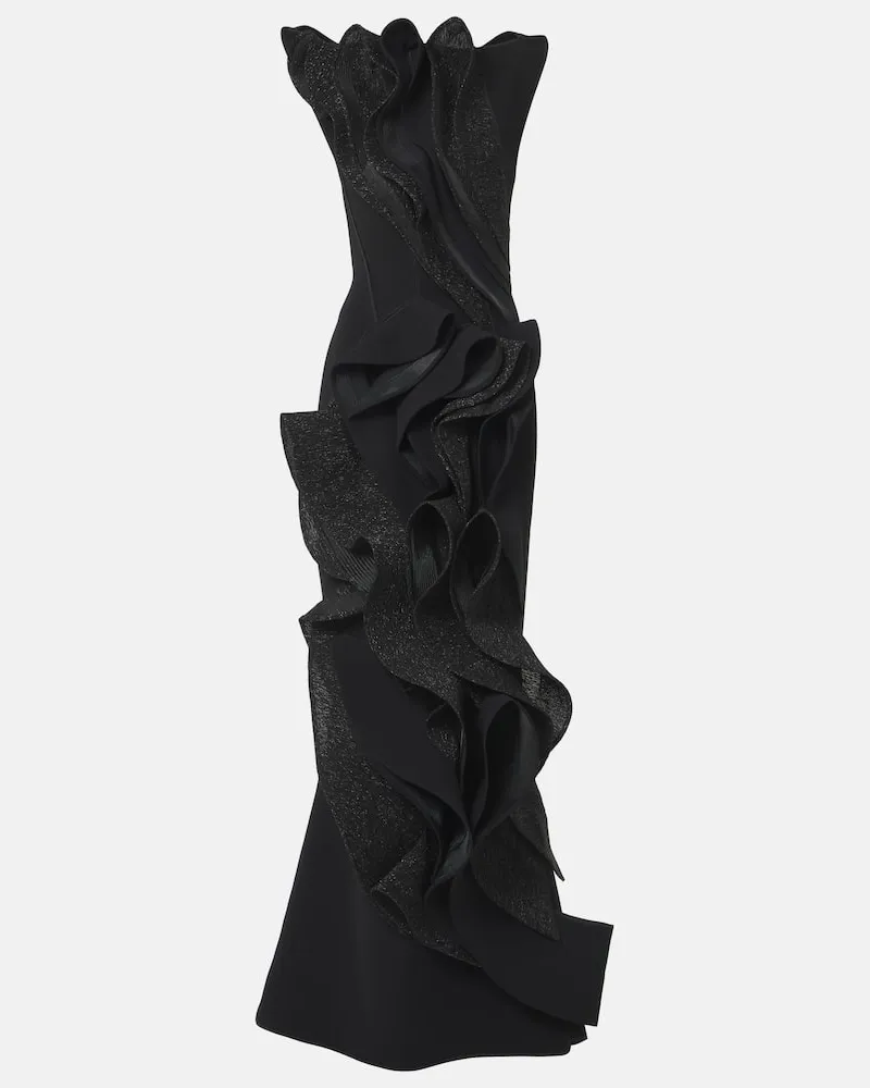 Maticevski Robe Bonita Schwarz