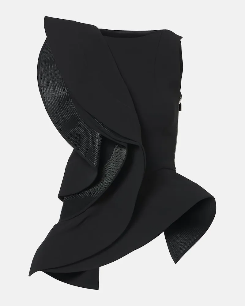 Maticevski Top Schwarz