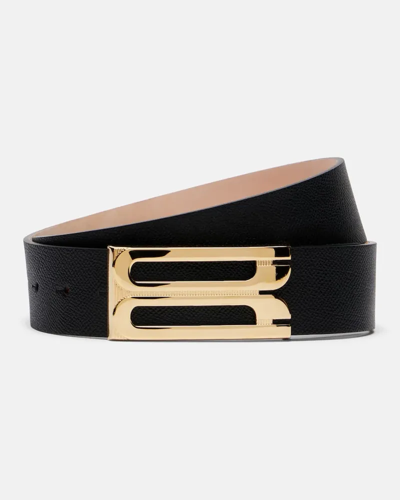 Victoria Beckham Gürtel aus Leder Schwarz