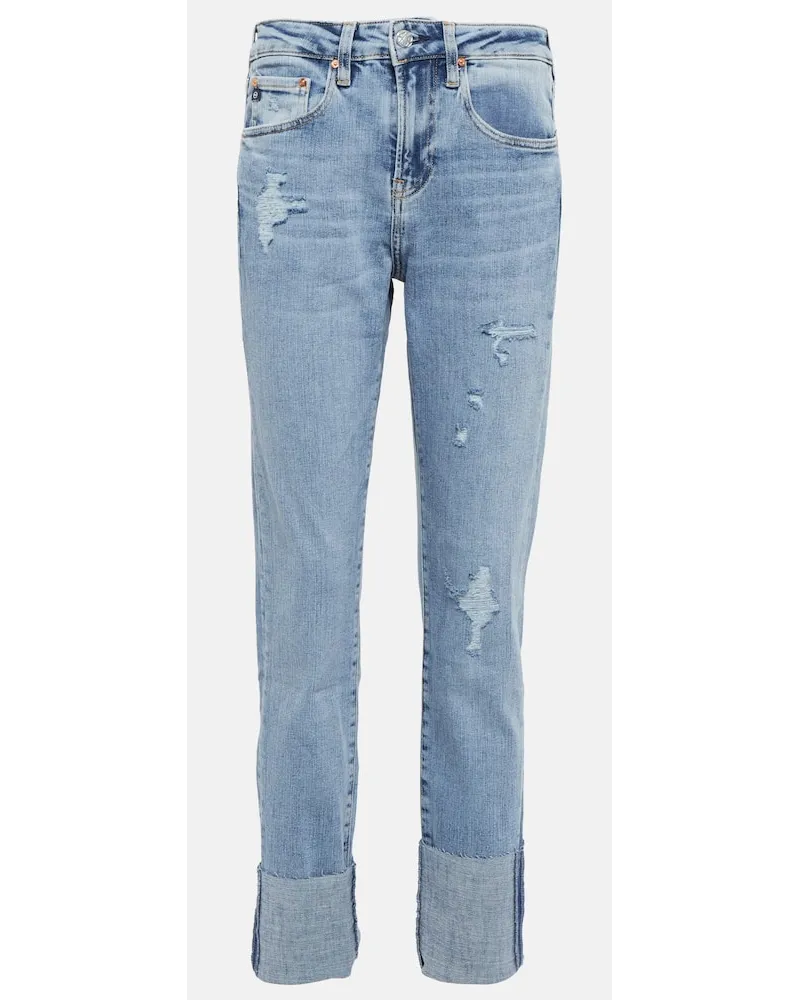 Adriano Goldschmied Straight Jeans Blau