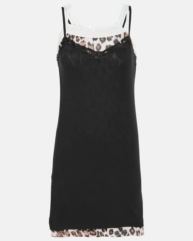 Balenciaga Minikleid Schwarz