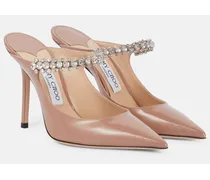 Verzierte Mules Bing 100 aus Lackleder