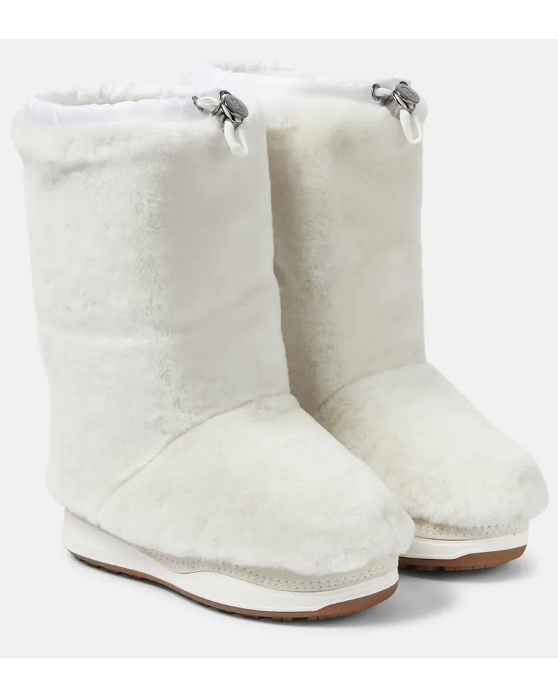 Bogner Schneestiefel Les Arcs aus Shearling Beige