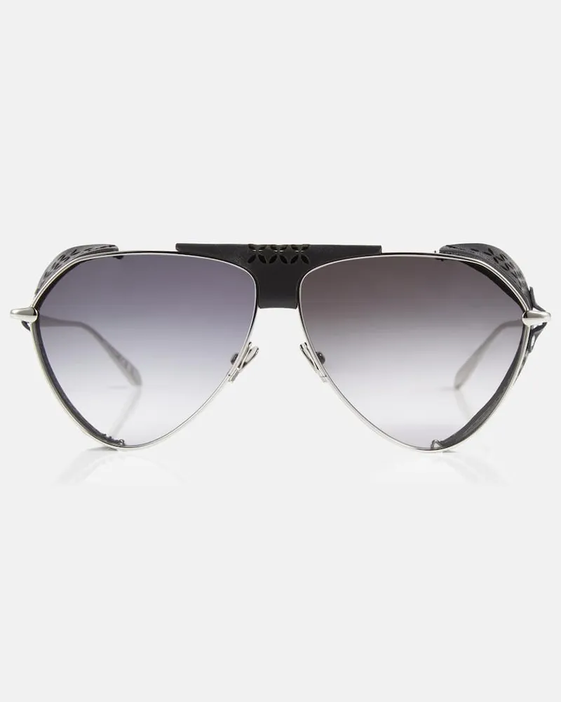 Alaïa Alaïa Sonnenbrille Silber
