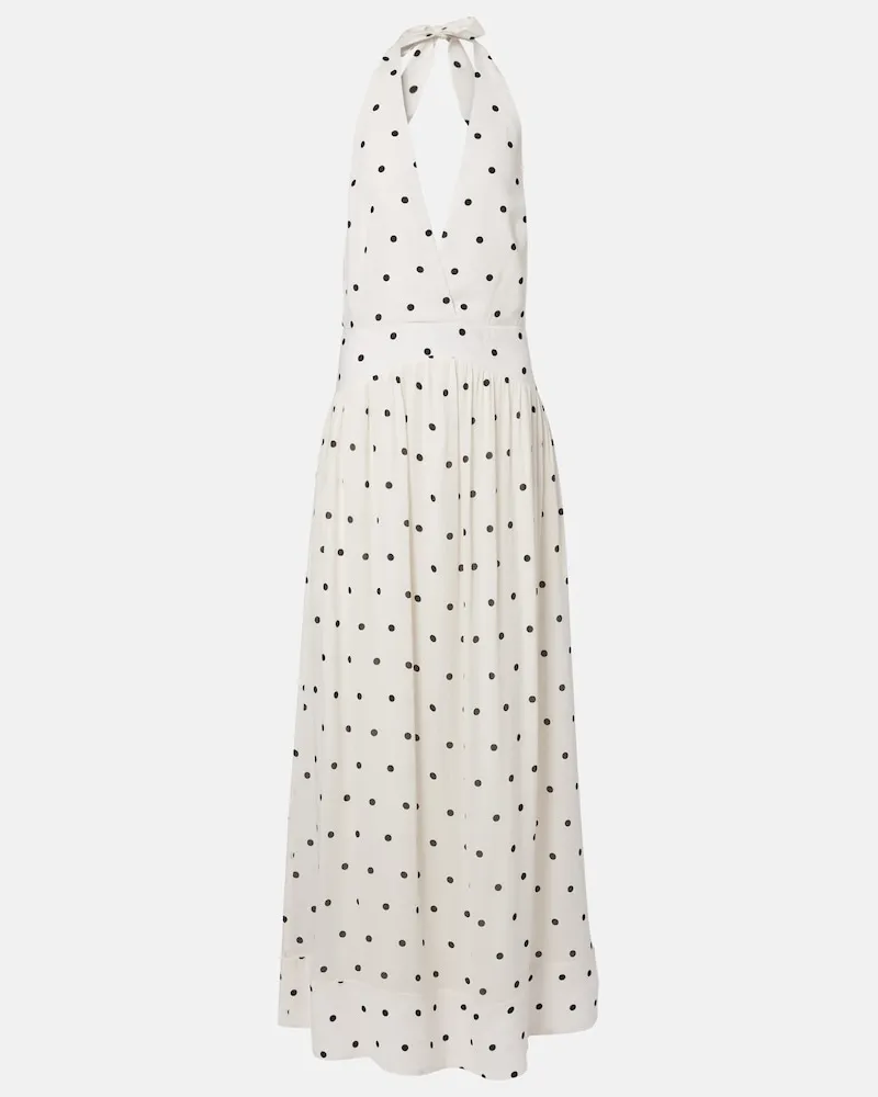 Adriana Degreas Maxikleid Weiß