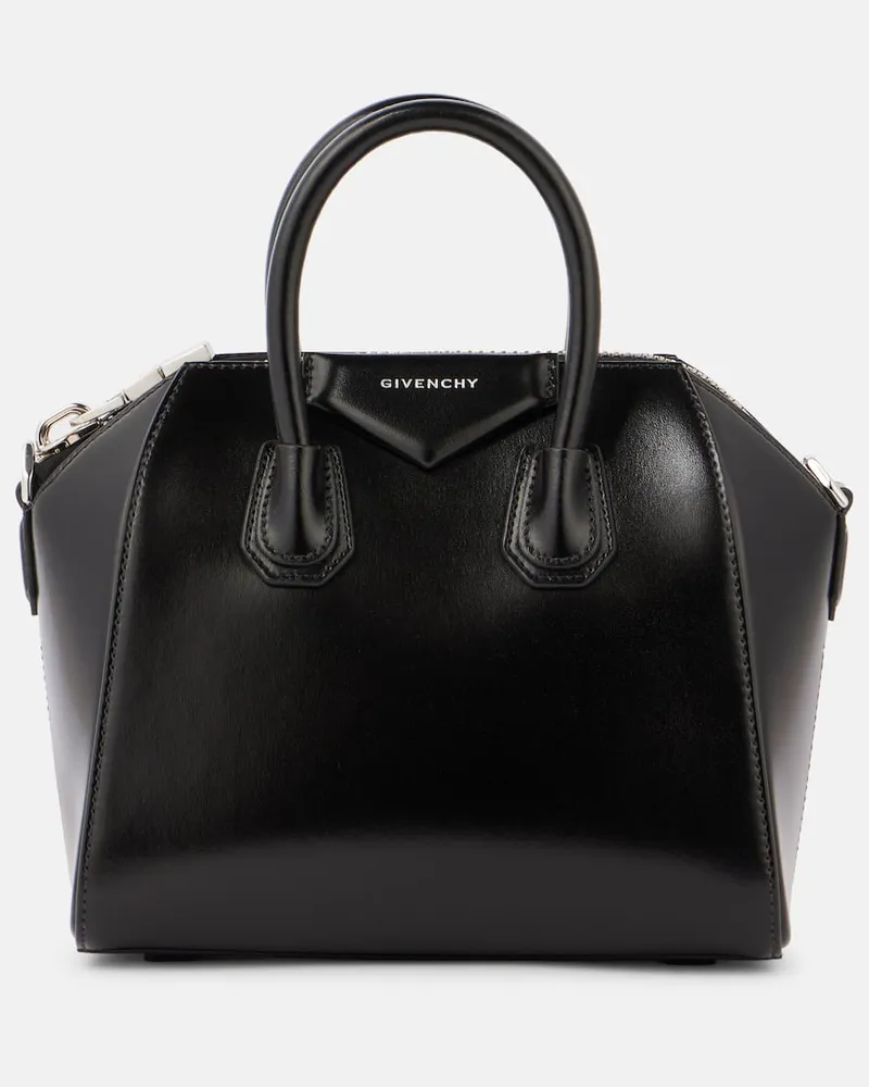Givenchy Tote Antigona Mini aus Leder Schwarz