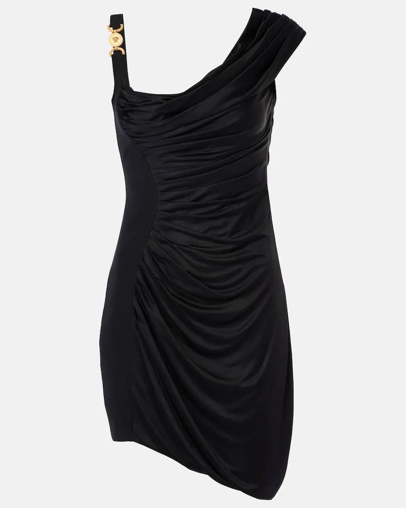Versace Minikleid Medusa ’95 aus Jersey Schwarz