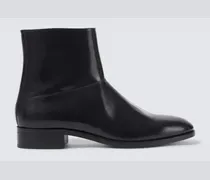 Ankle Boots VLogo Signature aus Leder