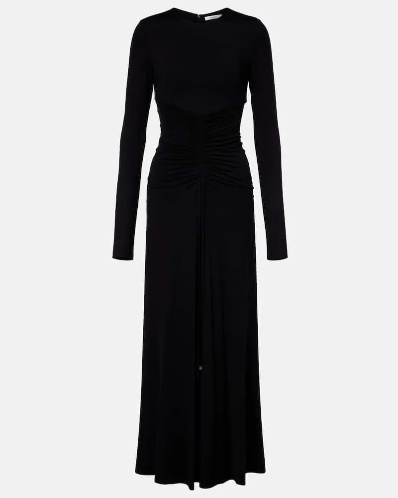Max Mara Maxikleid Doppia Schwarz