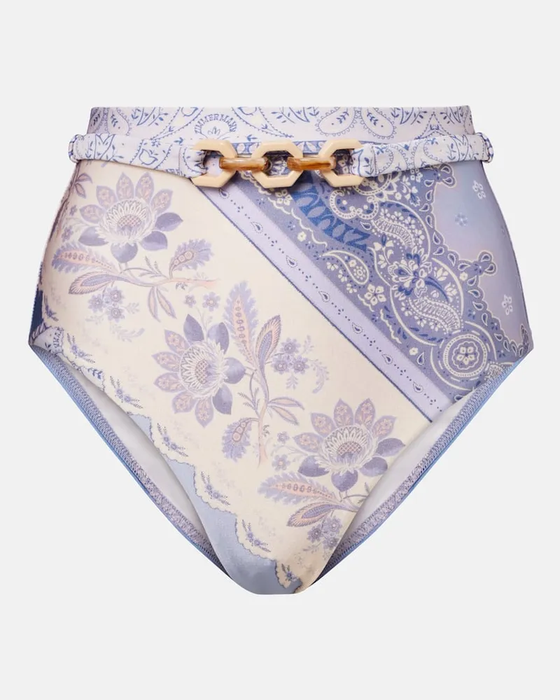 Zimmermann Bikini-Höschen Lucky Lila