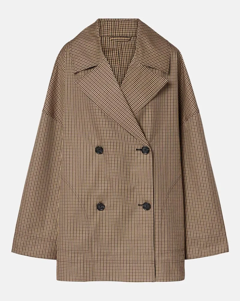 Totême Blazer aus Baumwolle Beige