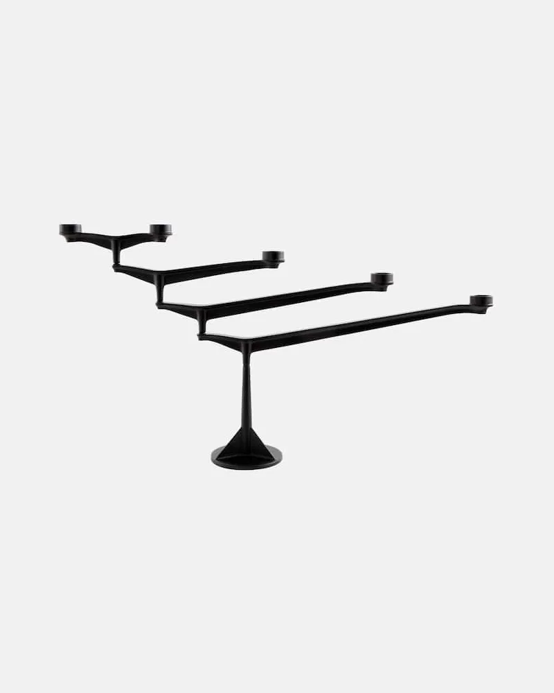 Tom Dixon Kerzenständer Spin Large Schwarz