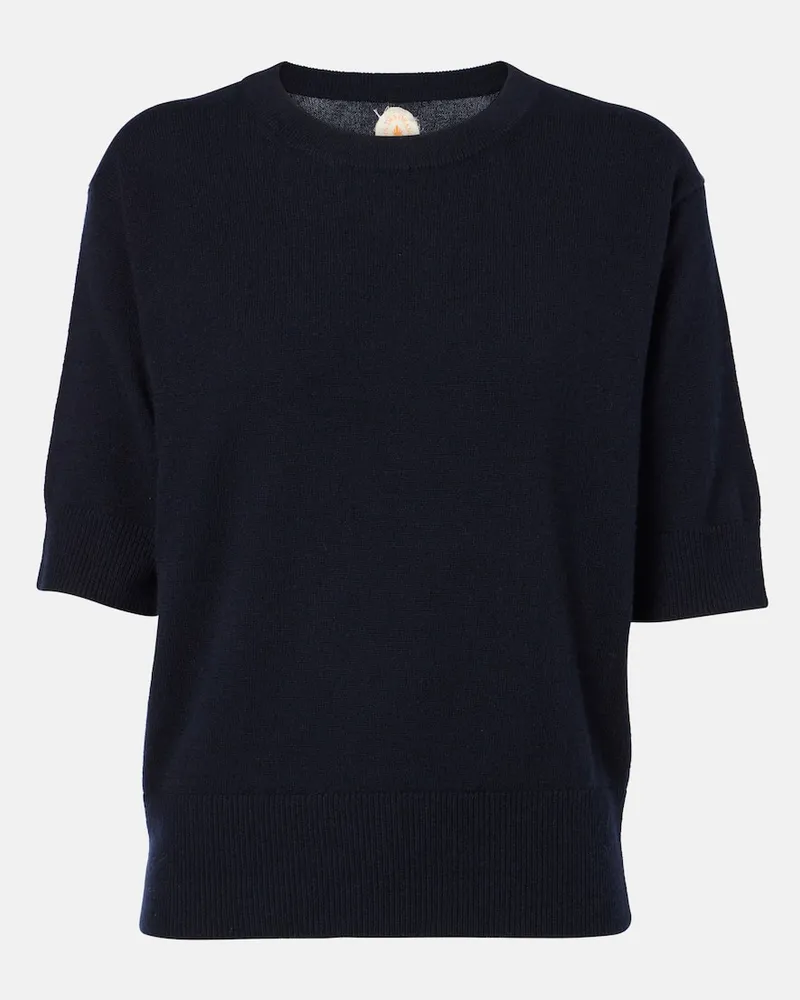 Jardin des Orangers Pullover aus Kaschmir Blau